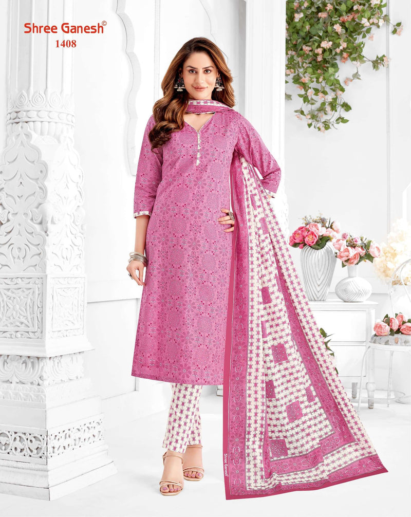 Shree Ganesh Vaani Vol 4 Cotton Printed Dailywear Unstiched Salwar Suit