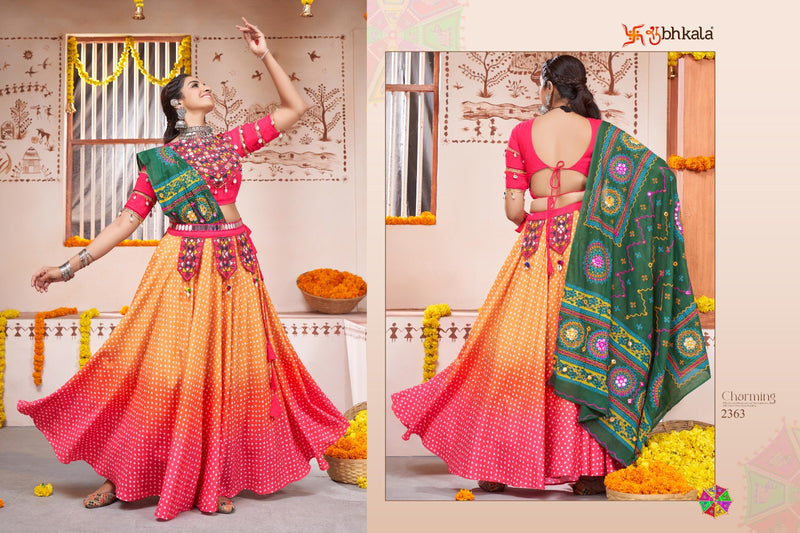 Shubhkala Raas Vol 10 Rayon Navratri Style Lehnga Choli Collection