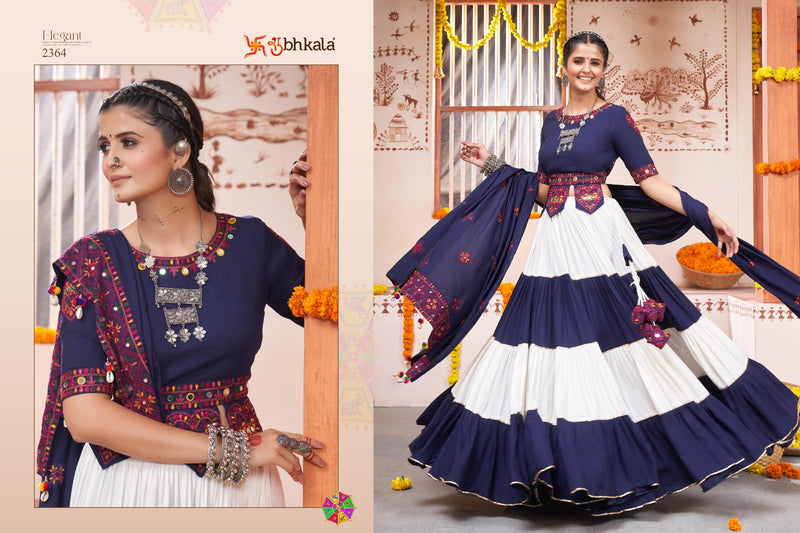 Shubhkala Raas Vol 10 Rayon Navratri Style Lehnga Choli Collection