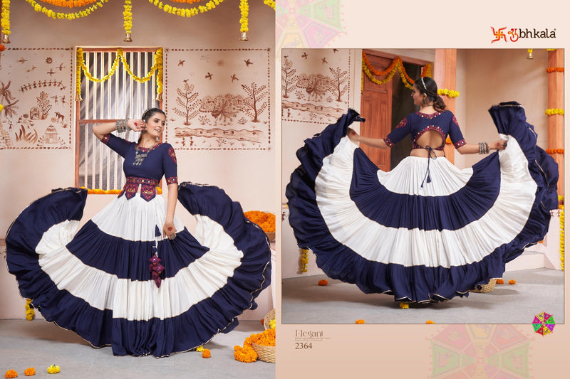 Shubhkala Raas Vol 10 Rayon Navratri Style Lehnga Choli Collection