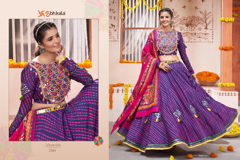 Shubhkala Raas Vol 10 Rayon Navratri Style Lehnga Choli Collection