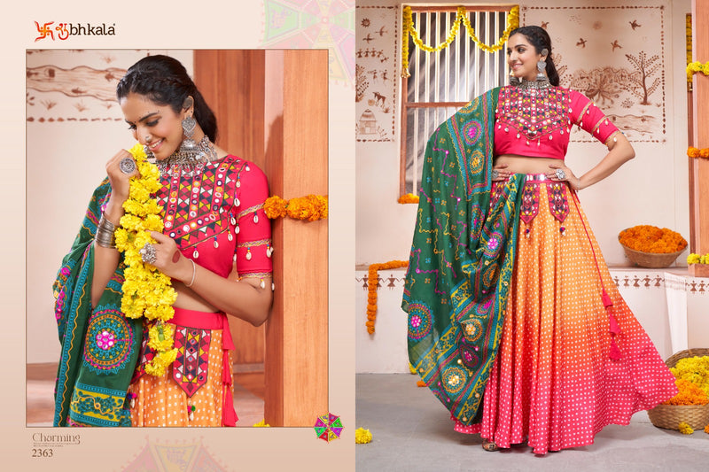 Shubhkala Raas Vol 10 Rayon Navratri Style Lehnga Choli Collection