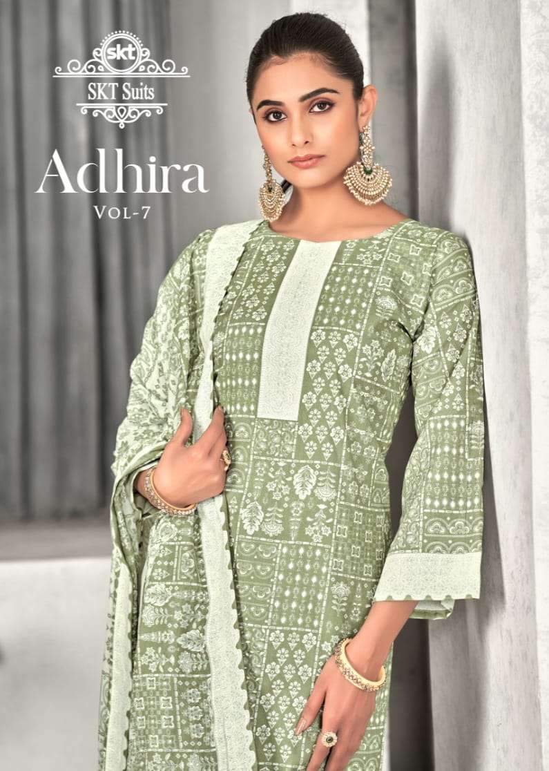 Skt Suits Adhira Vol 7 Cotton Digital Print Daily Wear Salwar Suit