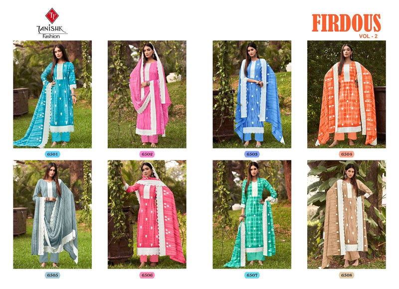 Tanishk Fashion Firdous Vol 2 Cotton Printed Salwar Kameez