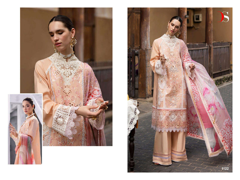 Deepsy Suits Mushq 25 Pure Cotton Embroidered Work Pakistani Suits