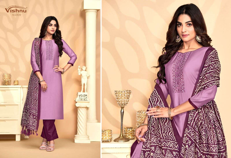 Vishnu Impex Evanka Vol 8 Silk Daily Wear Salwar Suit