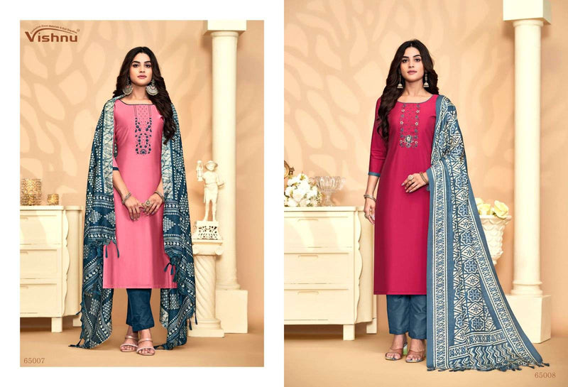Vishnu Impex Evanka Vol 8 Silk Daily Wear Salwar Suit