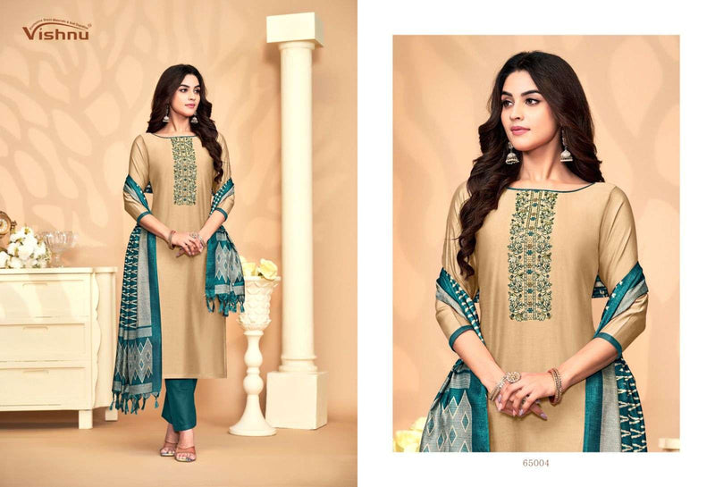 Vishnu Impex Evanka Vol 8 Silk Daily Wear Salwar Suit