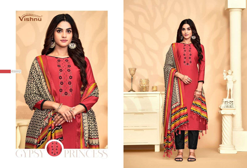 Vishnu Impex Evanka Vol 8 Silk Daily Wear Salwar Suit