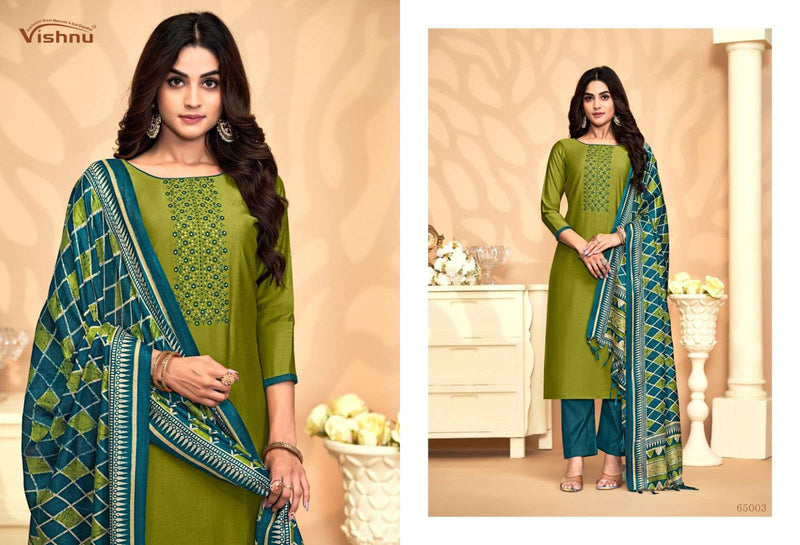 Vishnu Impex Evanka Vol 8 Silk Daily Wear Salwar Suit