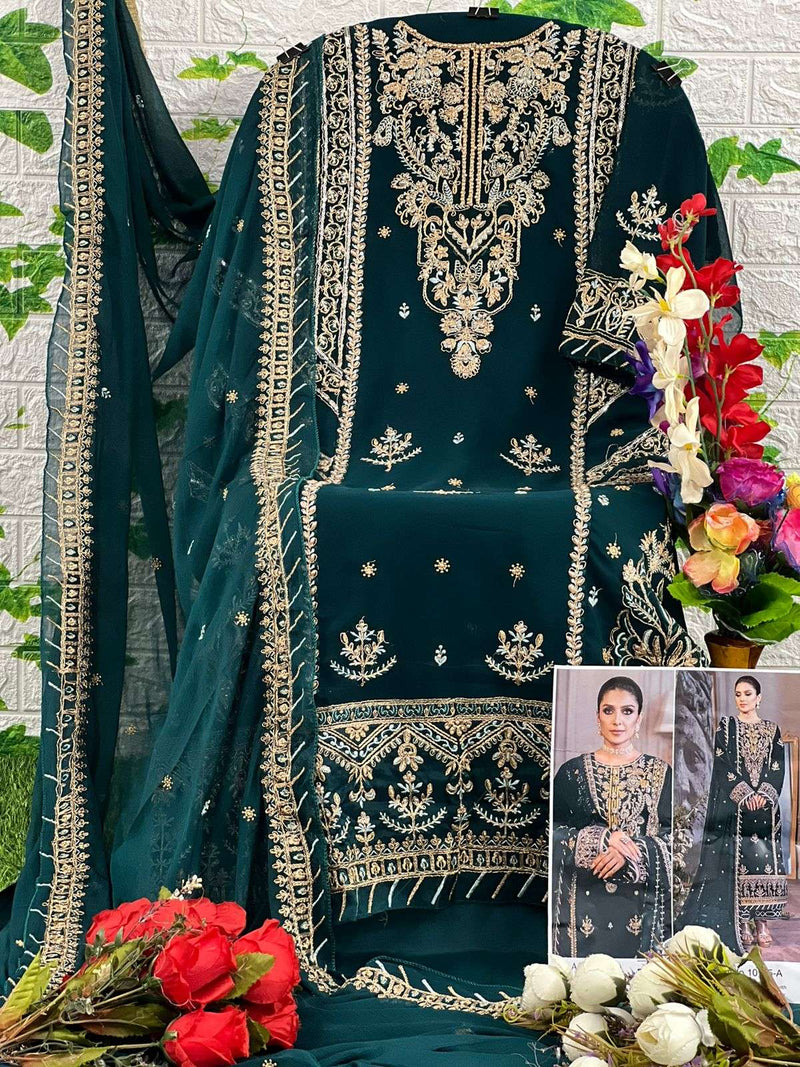 Zaha Aaeesha 10115 Hits Colours Fantastic Designer Pakistani Salwar Kameez Collection
