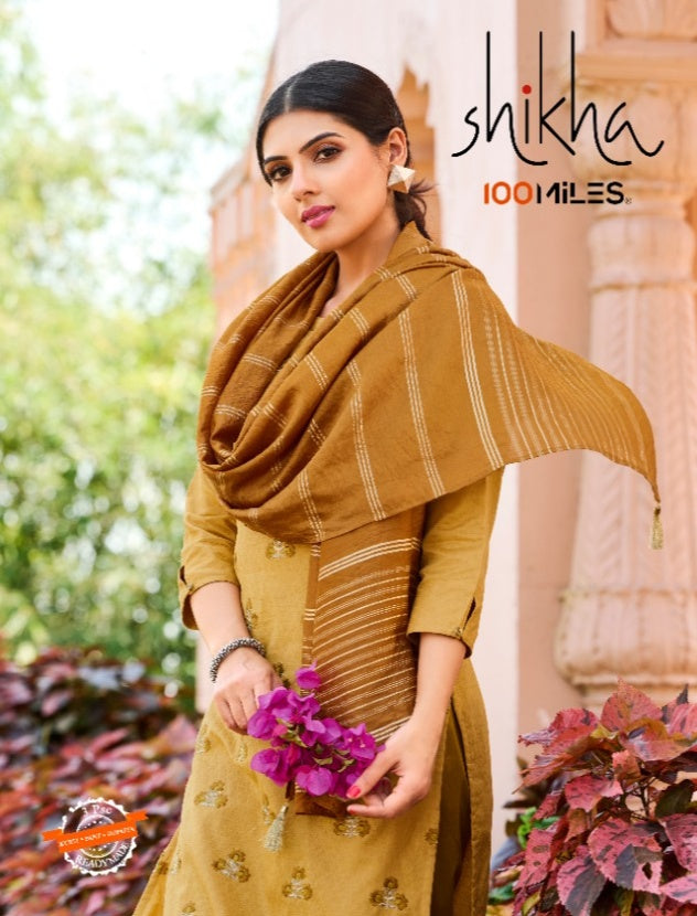 100 Miles Shikha Cotton Stylish Designer Printed Casual Wear Kurti