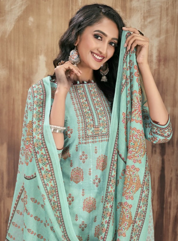Bipson Fashion Nazakat Vol 2 Lawn Cotton Print Embroidery Work Salwar Suits