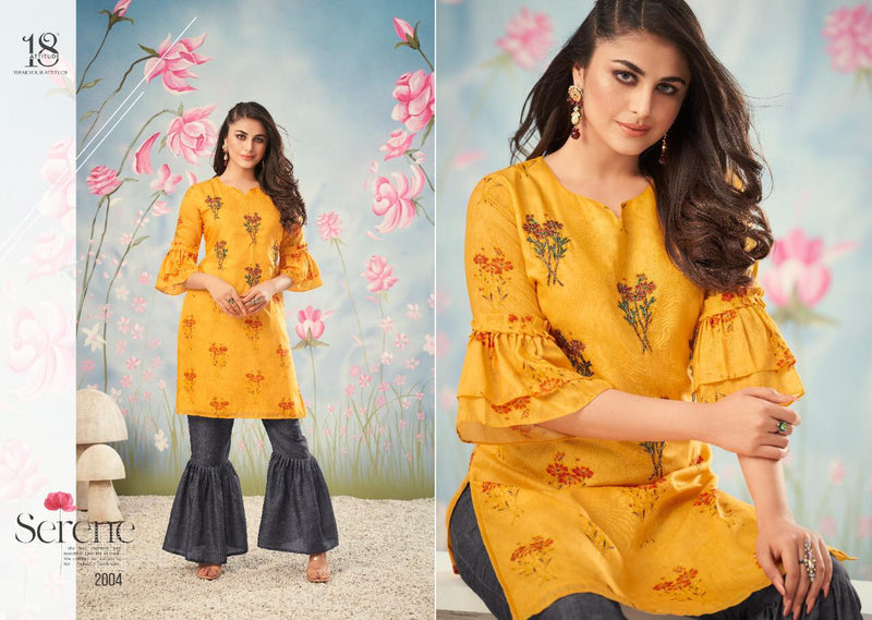 18 Attitude Launch Occasion Vol 2 Muslin With Heavy Embroidery Work Fancy Wear Bottom With Kurtis