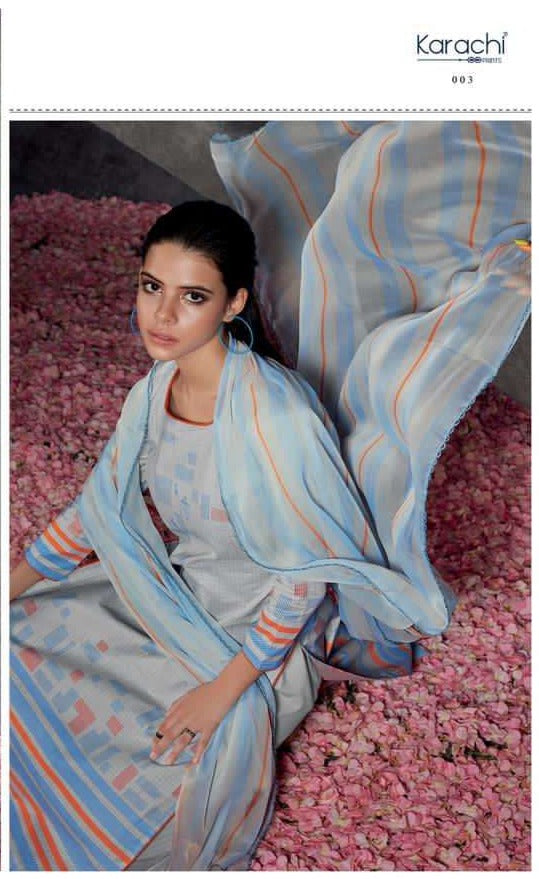 Kesar Karachi Prints Summer Shine Vol 2 Pure Lawn Printed Salwar Suits
