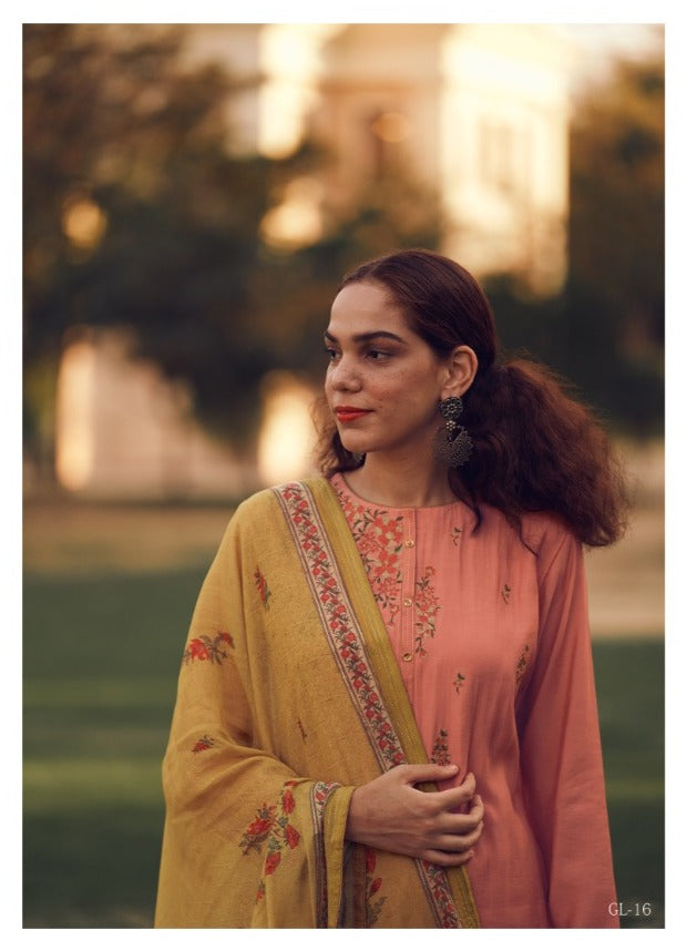 Varsha Fashion Gul Muslin Embroidery Dress Material Salwar Suits
