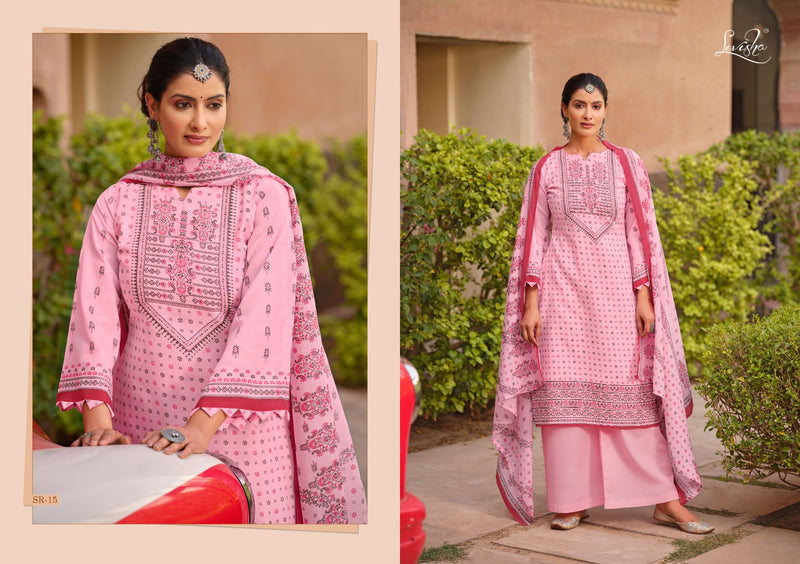 Levisha Sara Pure Cotton Digital Style Printed Swarovski Daimond Printed Designer Salwar Kameez