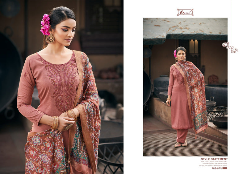 Kesar Alfaz Premium Muslin Linen Slik Cotton Embroidery Sleeve Work Fancy Designer Partywear Salwar Suti