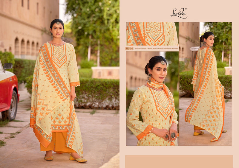 Levisha Sara Pure Cotton Digital Style Printed Swarovski Daimond Printed Designer Salwar Kameez