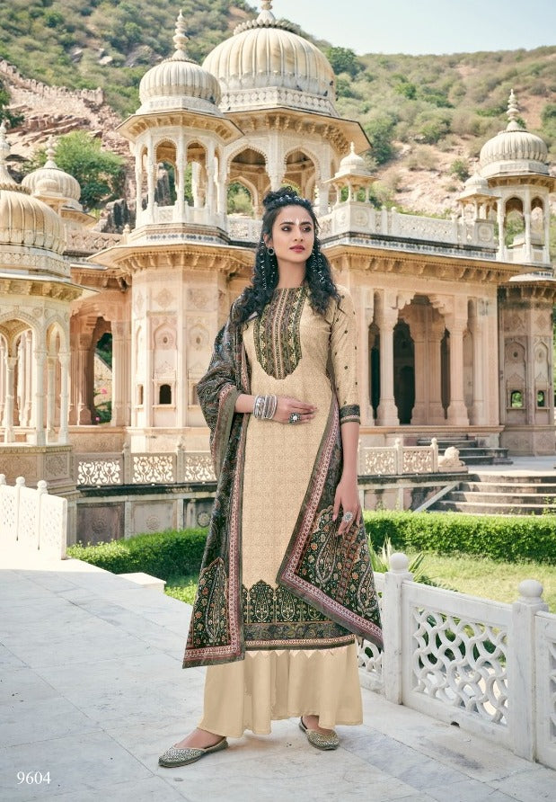 Kesar Hafsha Jam Digital Print Fancy Wedding Dress Material Salwar Kameez