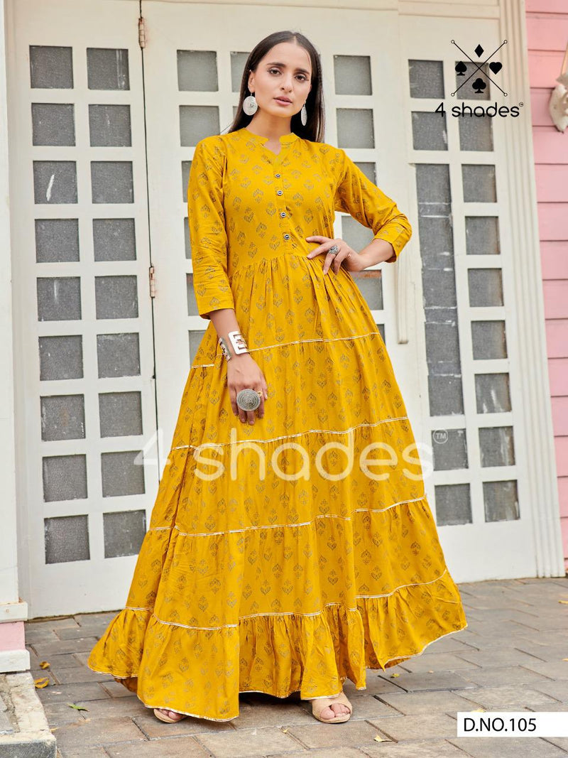 Long gown type kurtis discount