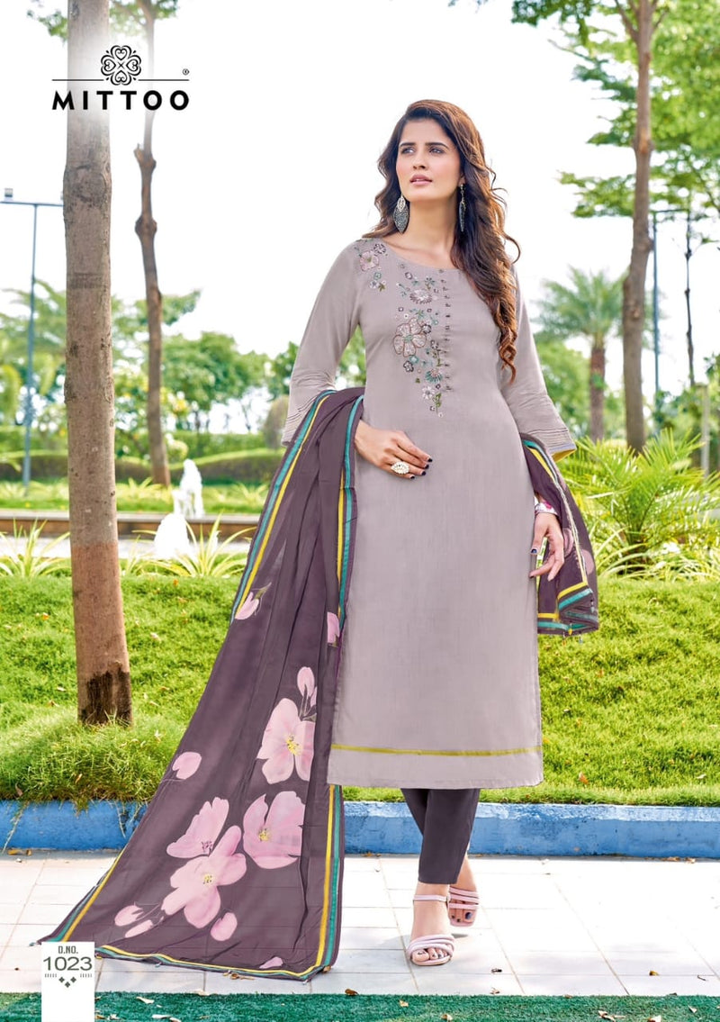 Mittoo Shringar Vol 8 Viscose Fab Handwork Fancy Designer Partywear Kurti