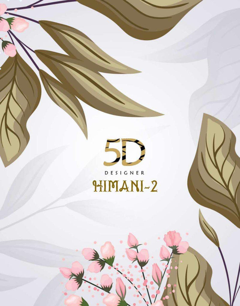 5D Designer Launch By Hemani Vol 2 Georgette With Fancy Printed Casual Wear Fancy Sarees