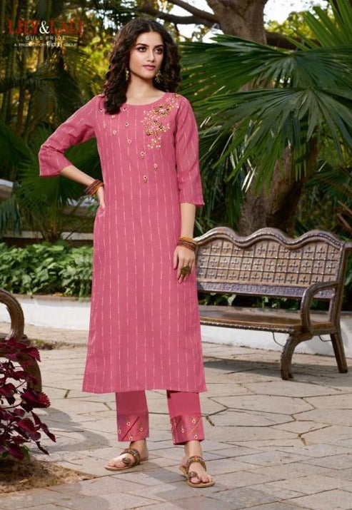 Lily & Lali Comfort Pure Soft Fancy Kurti In Cotton