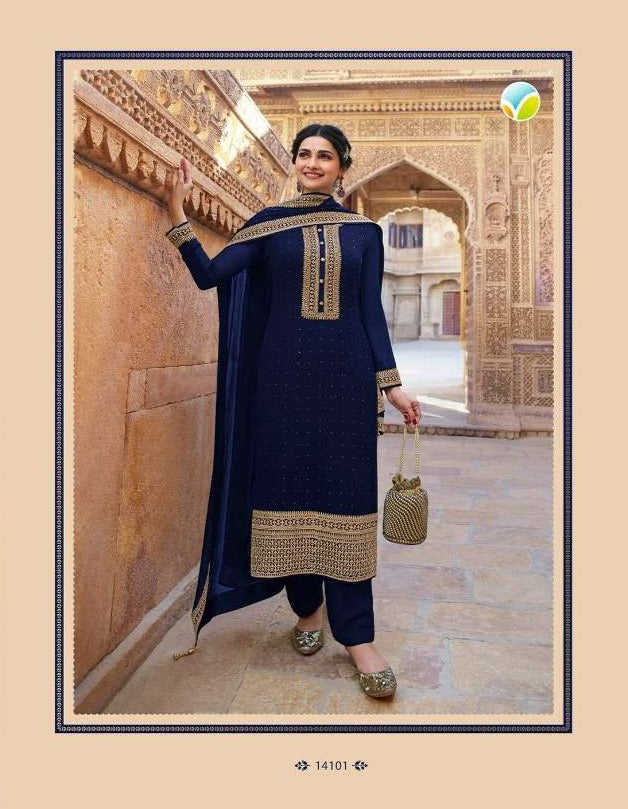 Vinay Fashion Andaaz Georgette Gorgeous Look Salwar Suits