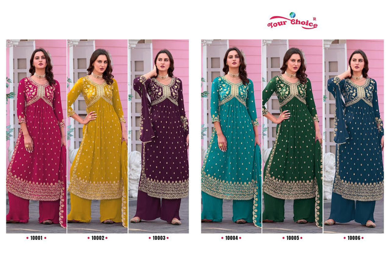 Your Choice Aaliya Cut Georgette Partywear Designer Salwar Suit