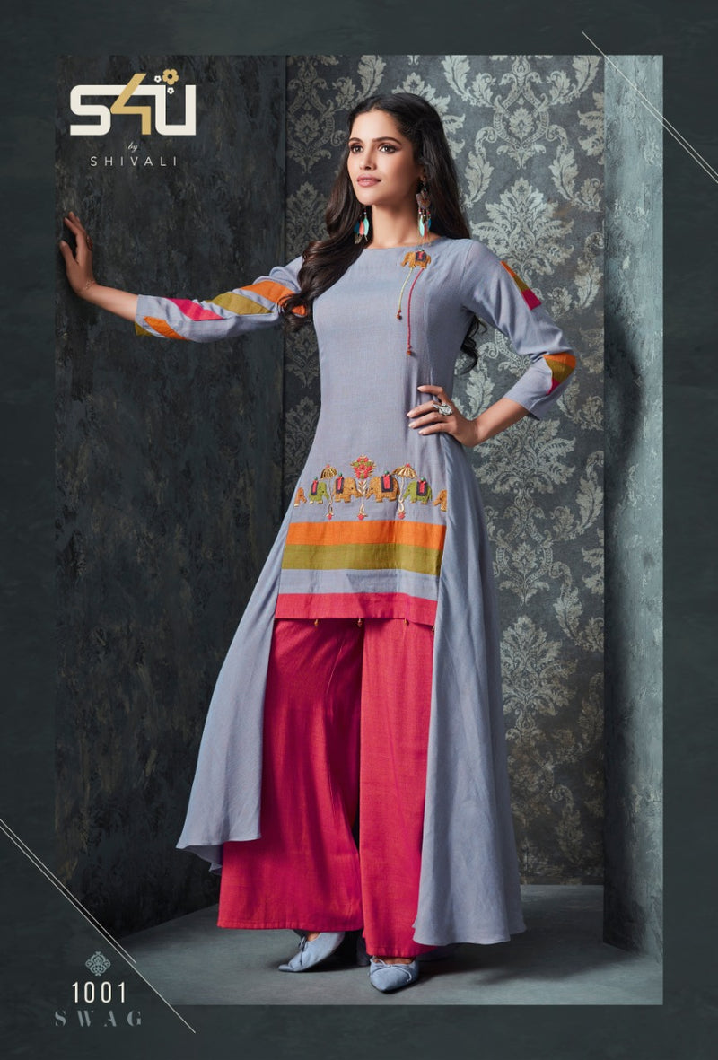 S4u Swag Vol 3 Luxury Collection Of Party Wear Kurtis