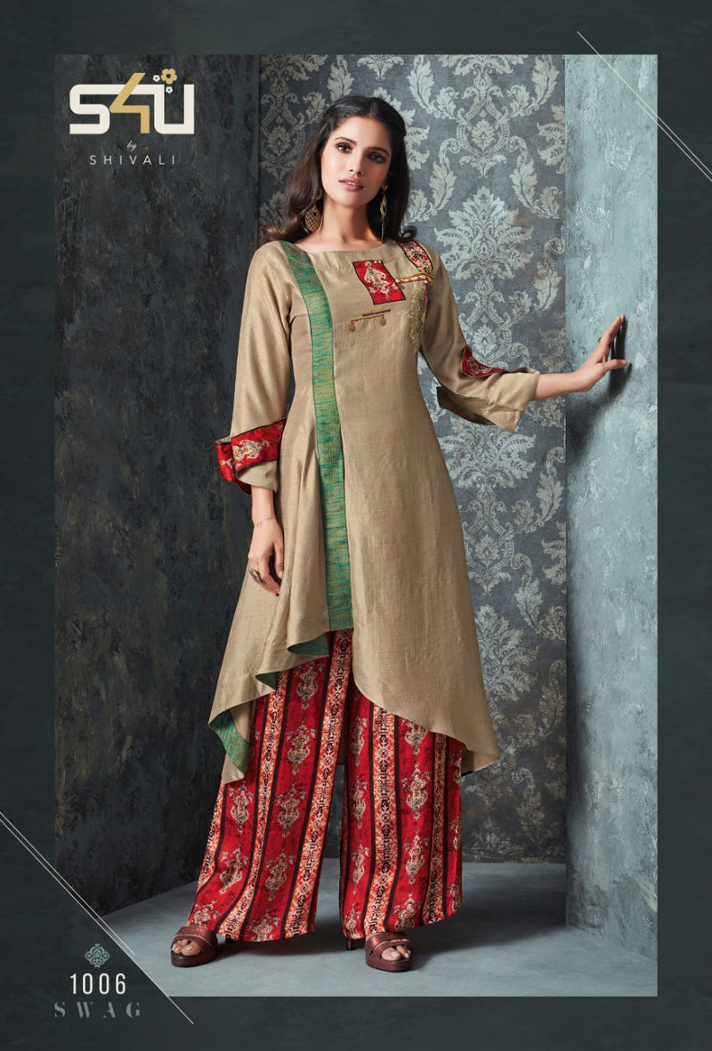 S4u Swag Vol 3 Luxury Collection Of Party Wear Kurtis