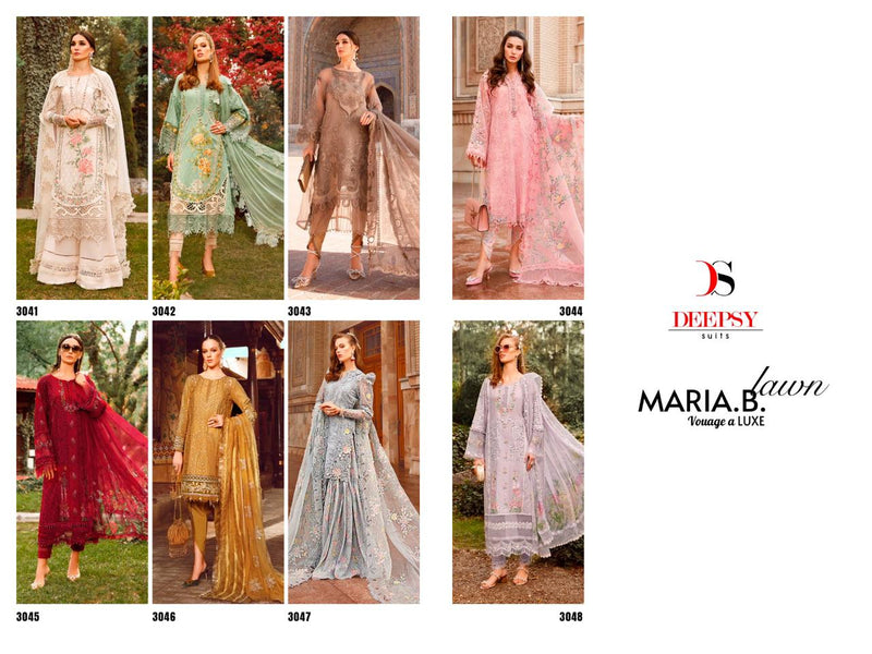 Deepsy Suits Maria B Vouage A Luxury Lawn Pure Cotton Printed Heavy Embroidery Pakistani Salwar Suit