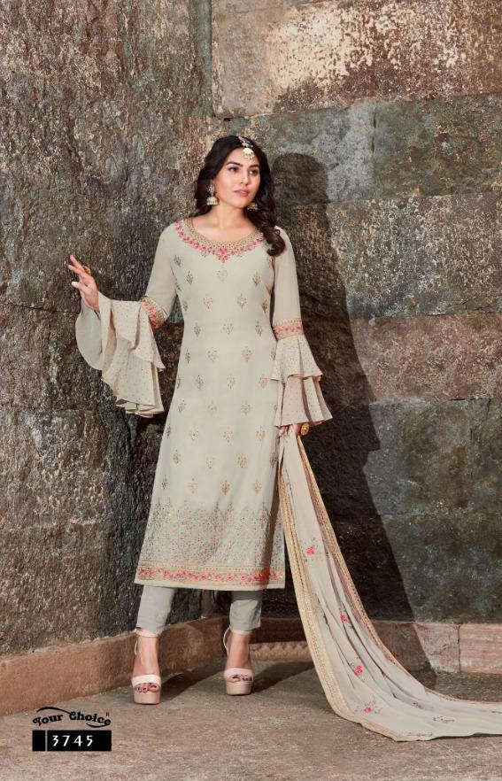 Your Choice Mirza Georgette Fancy Salwar Suits