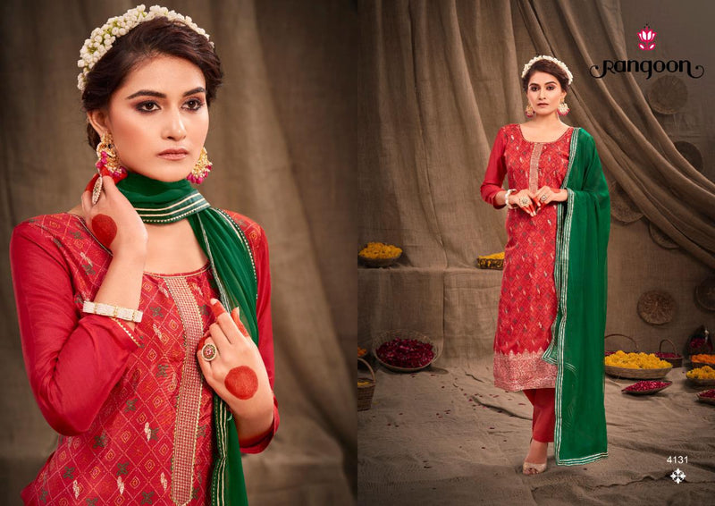 Rangoon Aachal Muslin With Fancy Work Stylish Designer Festive Wear Beautiful Salwar Kameez