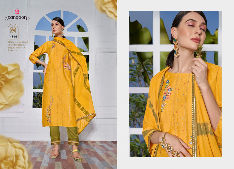 Rangoon Aadhya Viscose Sequence Fancy Heavy Khatli Hand Work Fancy Heavy Designer Partywear Kurti