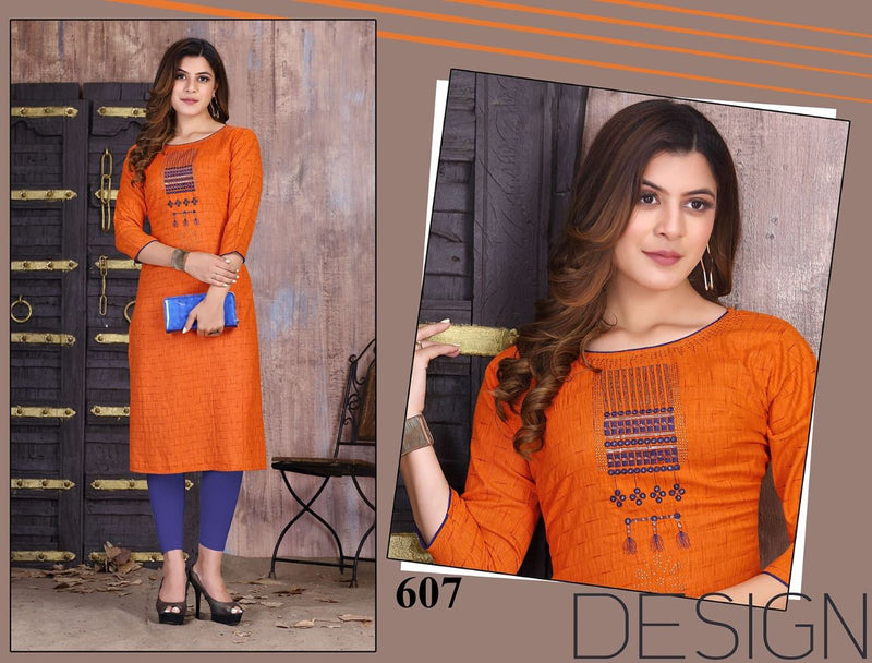 Fashion Talk Aaliya Vol 1 Rayon Fancy Casual Wear Kurtis