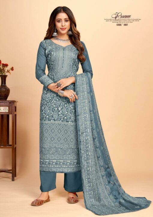 Roli Moli Creation Aaliza Vol 2 Pashmina With Khatli MIrror Work Festive Wear Beautiful Salwar Kameez