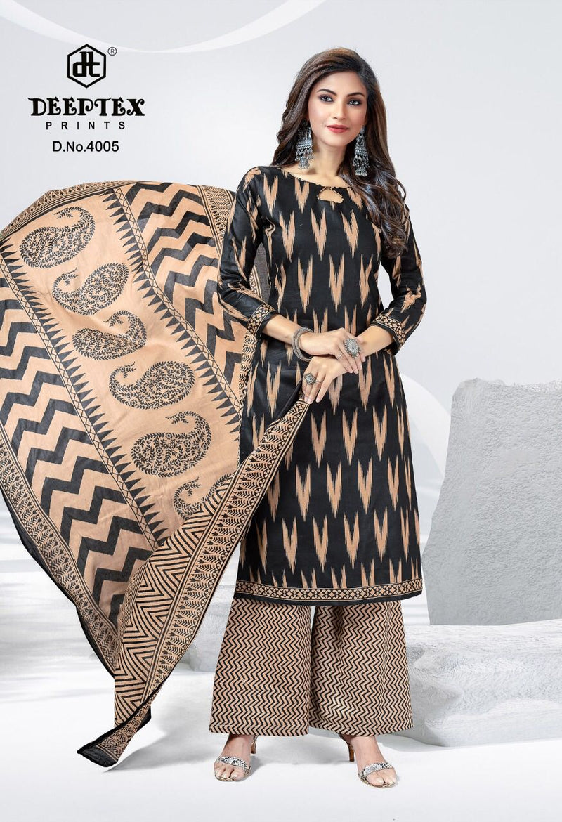 Deep Tex Aaliza Vol 4 Pure Cotton With Printed Work Stylish Designer Fancy Look Salwar