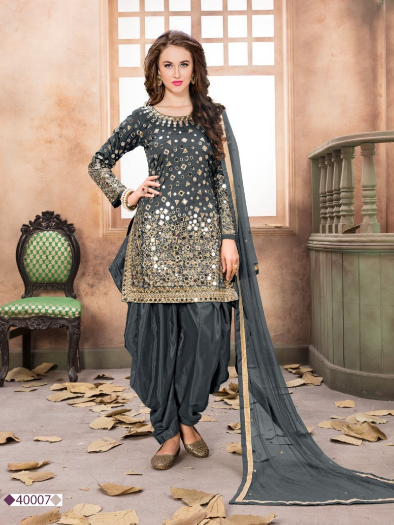 Dani Creation Aanaya 40000 Series Tapeta Silk Punjabi Style Wedding Wear Salwar Suits