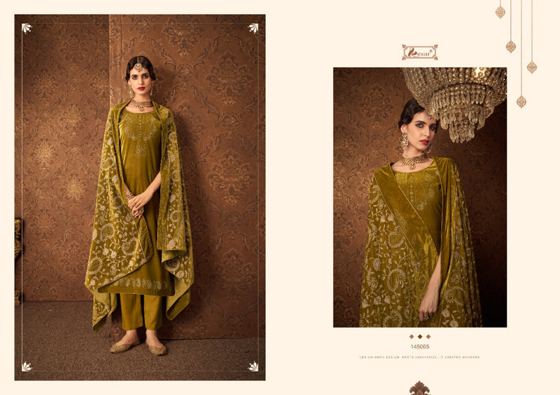 Kesar Aafira Pure Velvet With Heavy Beautiful Embroidery Work Stylish Designer Party Wear Salwar Kameez