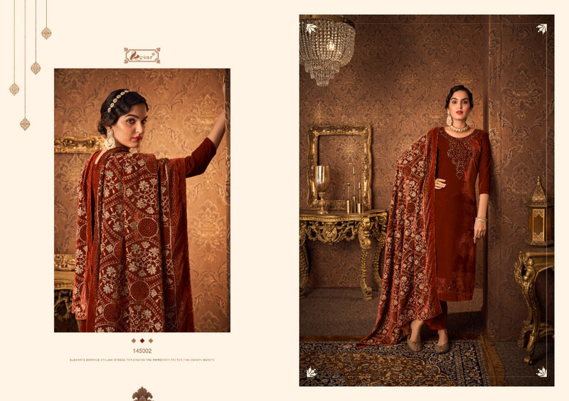 Kesar Aafira Pure Velvet With Heavy Beautiful Embroidery Work Stylish Designer Party Wear Salwar Kameez