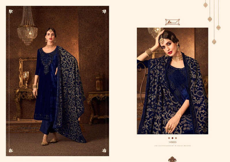 Kesar Aafira Pure Velvet With Heavy Beautiful Embroidery Work Stylish Designer Party Wear Salwar Kameez