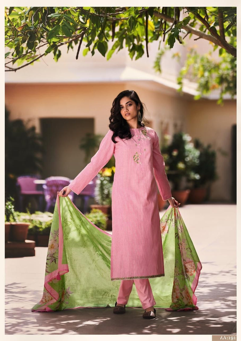 Varsha Ehrum Aarna Cotton Embroidered Designer Party Wear Salwar Suits