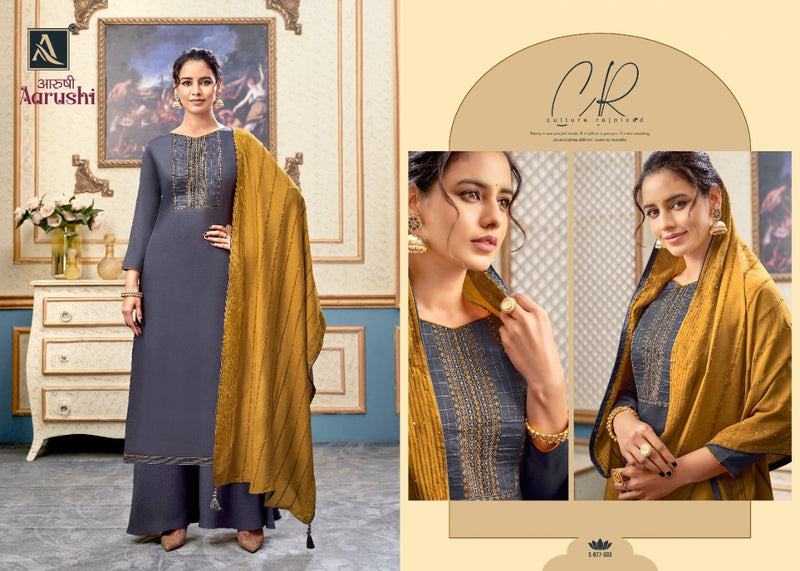 Alok Suit Aarushi Designer Wear Salwar Kameez