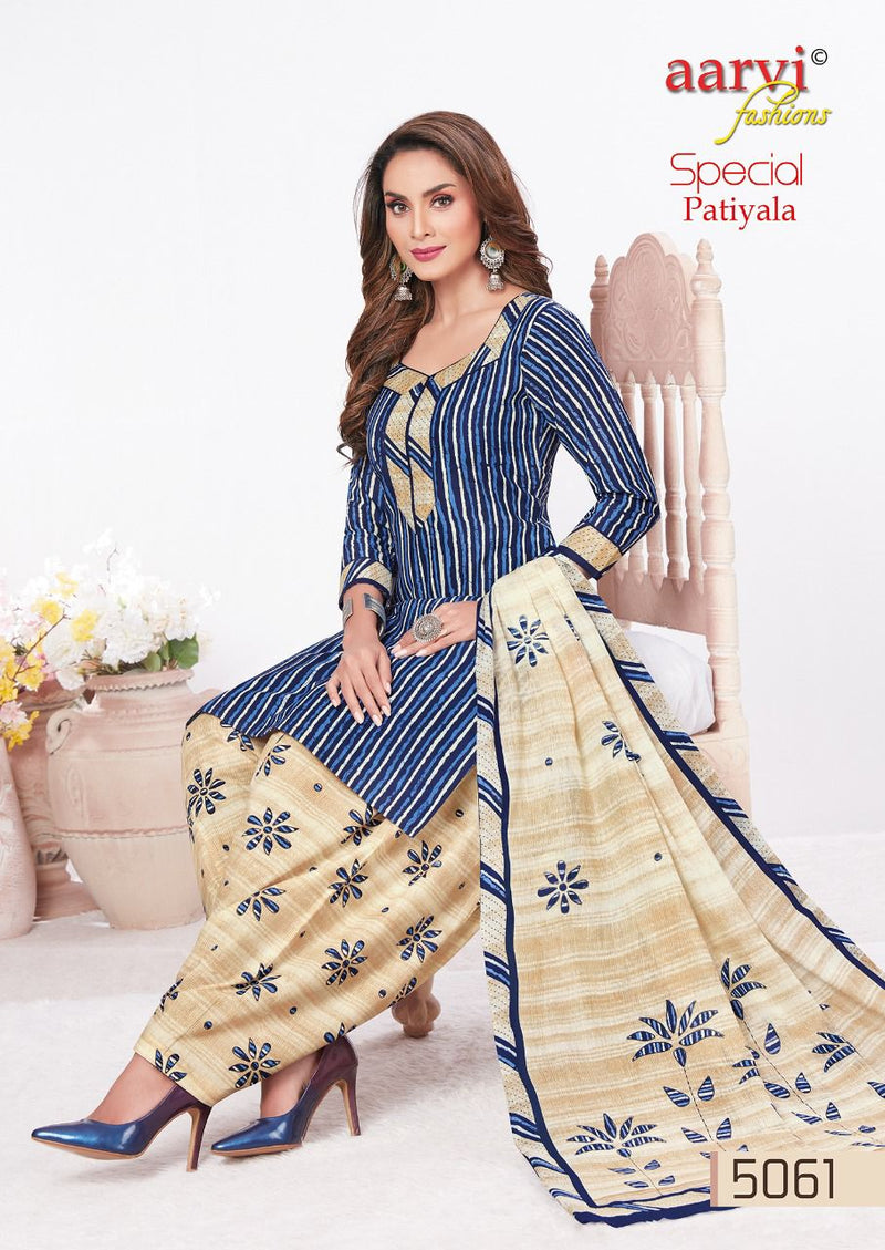 Aarvi Fashion Aarvi Special Patiyala Vol 16 Cotton Patiyala Style Festive Wear Ready Made Salwar Suits