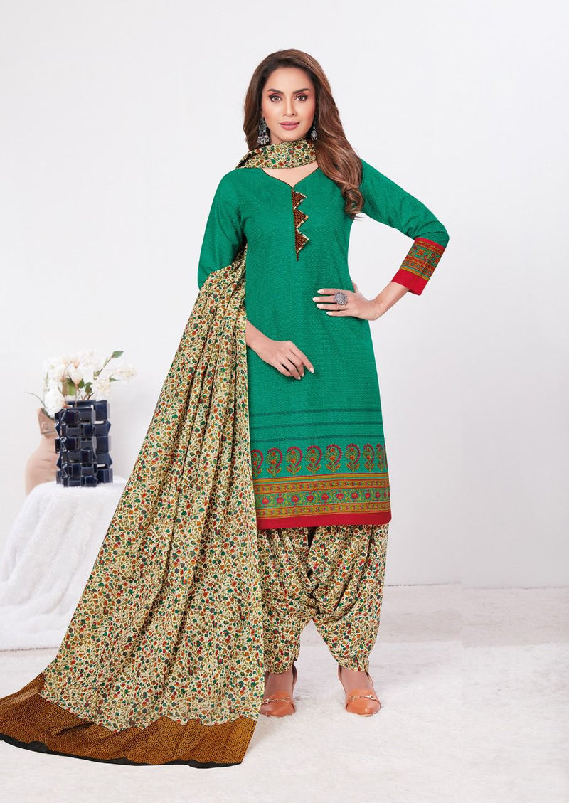 Aarvi Fashion Aarvi Special Patiyala Vol 16 Cotton Patiyala Style Festive Wear Ready Made Salwar Suits