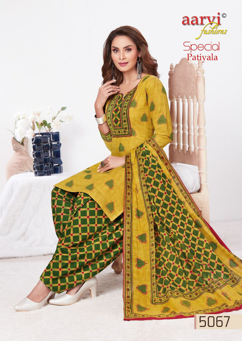 Aarvi Fashion Aarvi Special Patiyala Vol 16 Cotton Patiyala Style Festive Wear Ready Made Salwar Suits