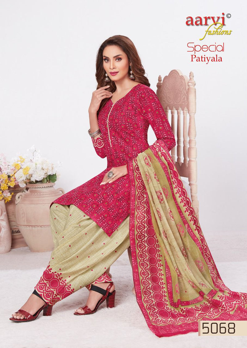 Aarvi Fashion Aarvi Special Patiyala Vol 16 Cotton Patiyala Style Festive Wear Ready Made Salwar Suits