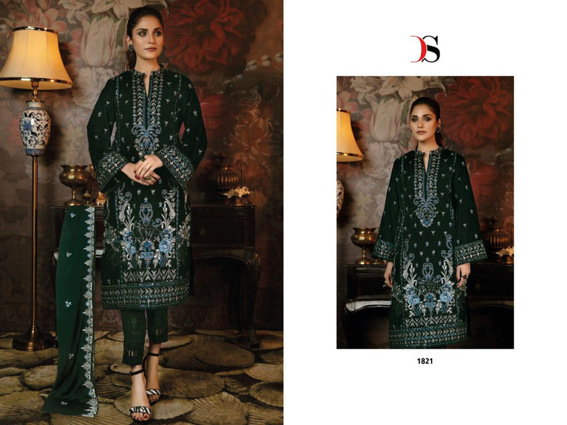Deepsy Suit Adan Libas 22 Velvet With Heavy Embroidery Work Stylish Designer Pakistani Party wear Salwar Kameez